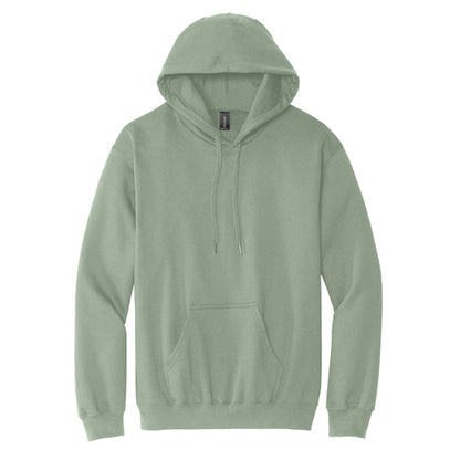 Sage - Front - Gildan Mens Midweight Soft Touch Hoodie