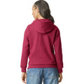 Cardinal Red - Back - Gildan Mens Midweight Soft Touch Hoodie