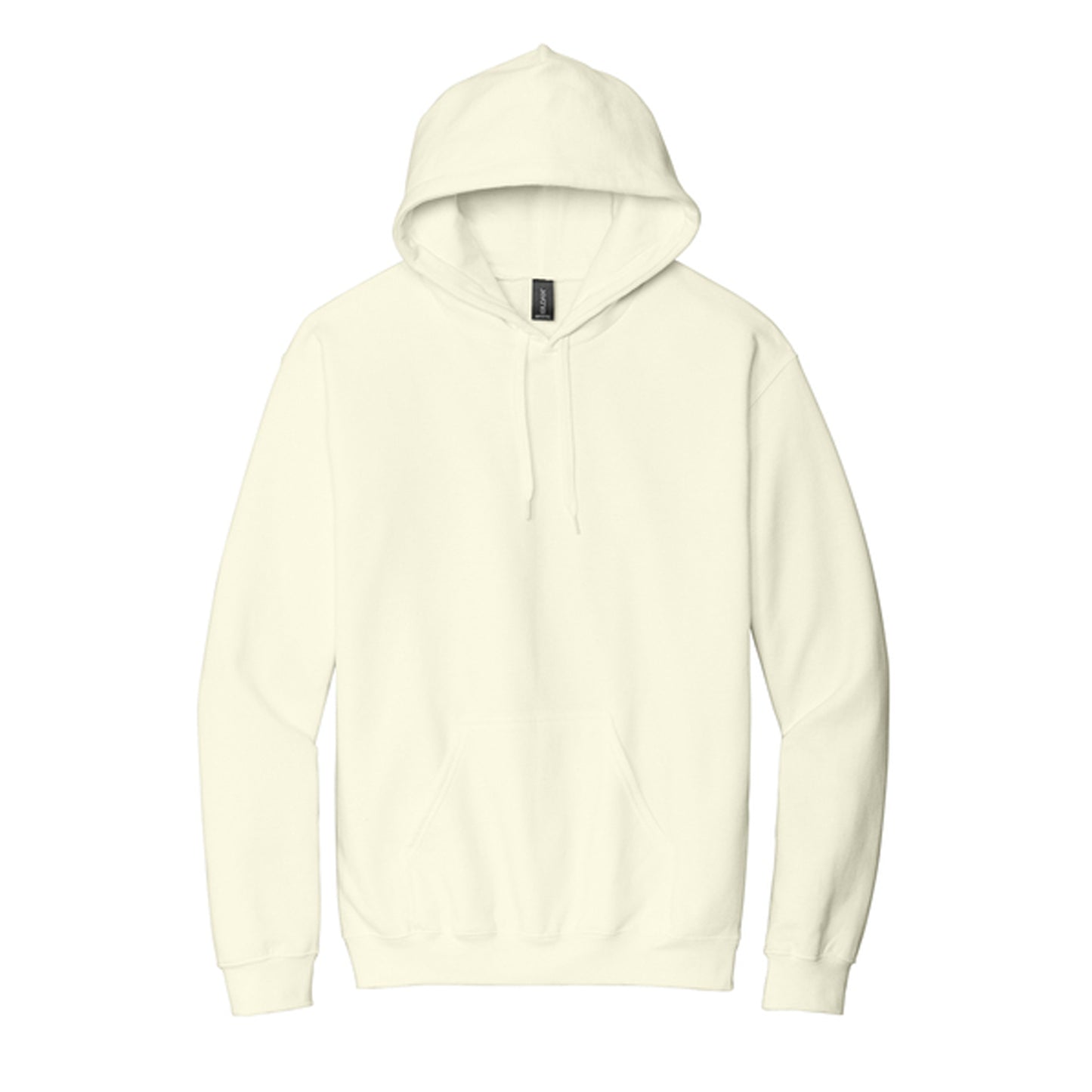 Off White - Front - Gildan Mens Midweight Soft Touch Hoodie