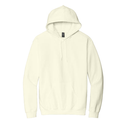 Off White - Front - Gildan Mens Midweight Soft Touch Hoodie