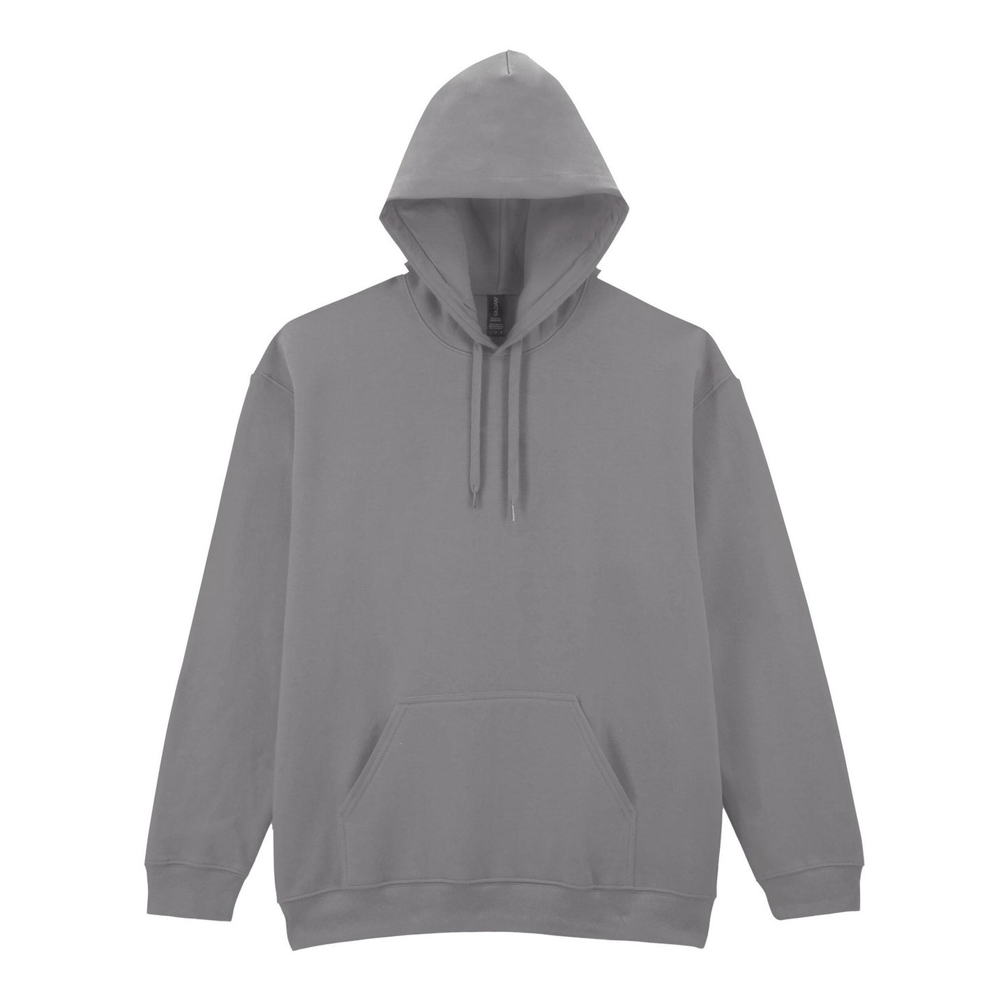 Cement - Front - Gildan Mens Midweight Soft Touch Hoodie