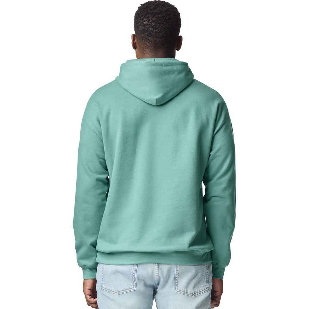 Aquatic - Back - Gildan Mens Midweight Soft Touch Hoodie