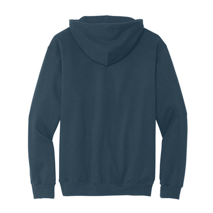 Blue Dusk - Back - Gildan Mens Midweight Soft Touch Hoodie