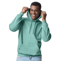 Aquatic - Side - Gildan Mens Midweight Soft Touch Hoodie