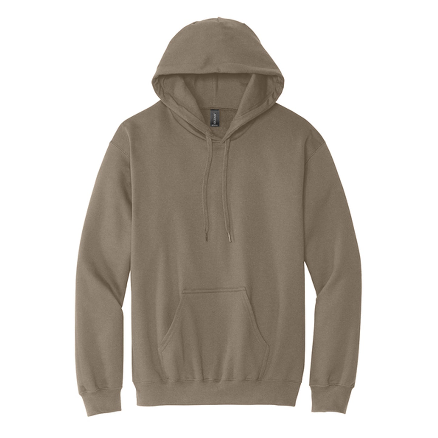 Brown Savana - Front - Gildan Mens Midweight Soft Touch Hoodie
