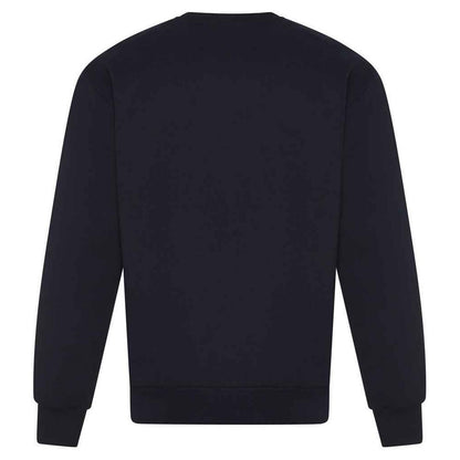 New French Navy - Back - Awdis Unisex Adult Signature Heavyweight Sweatshirt