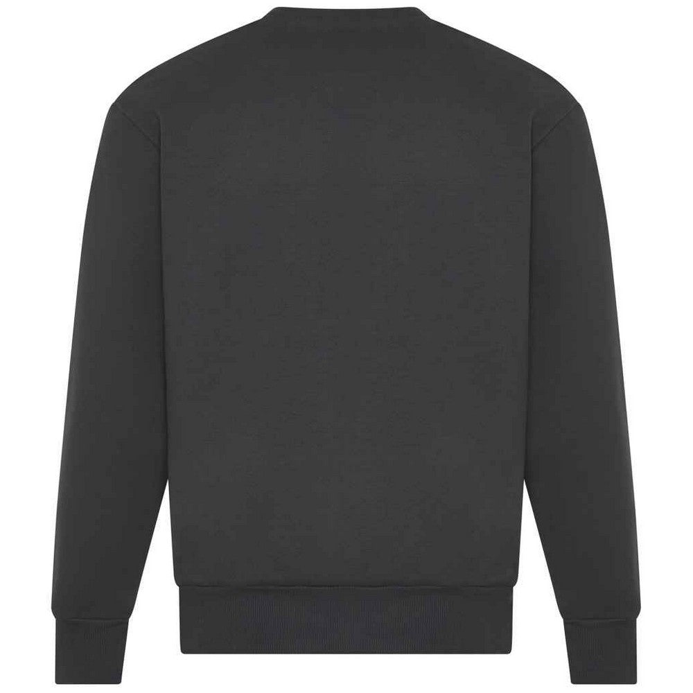 Solid Charcoal - Back - Awdis Unisex Adult Signature Heavyweight Sweatshirt