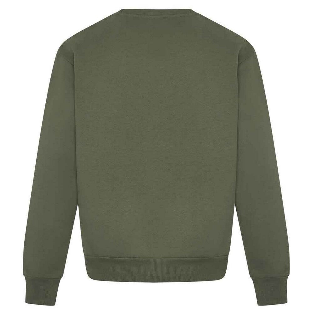 Earthy Green - Back - Awdis Unisex Adult Signature Heavyweight Sweatshirt