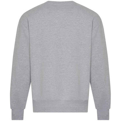 Heather Grey - Back - Awdis Unisex Adult Signature Heavyweight Sweatshirt