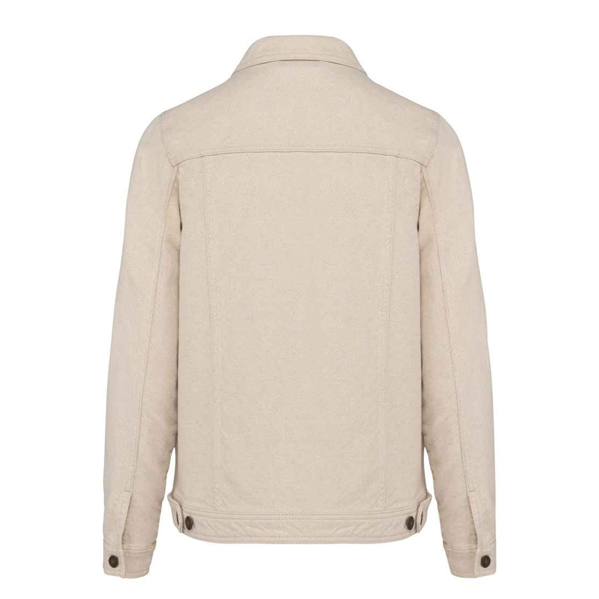Raw Natural - Back - Native Spirit Womens-Ladies Hemp Jacket