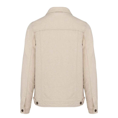 Raw Natural - Back - Native Spirit Womens-Ladies Hemp Jacket