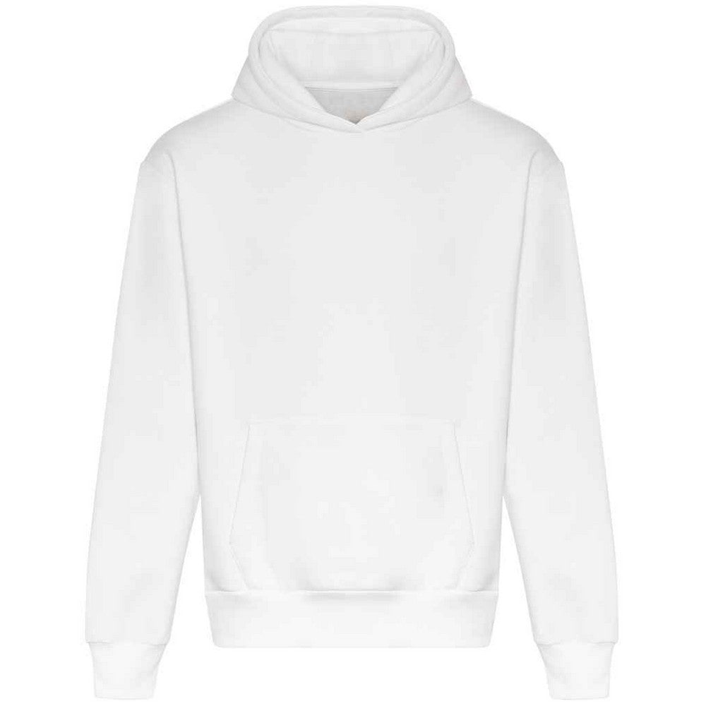 Arctic White - Front - Awdis Unisex Adult Signature Heavyweight Hoodie