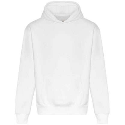 Arctic White - Front - Awdis Unisex Adult Signature Heavyweight Hoodie