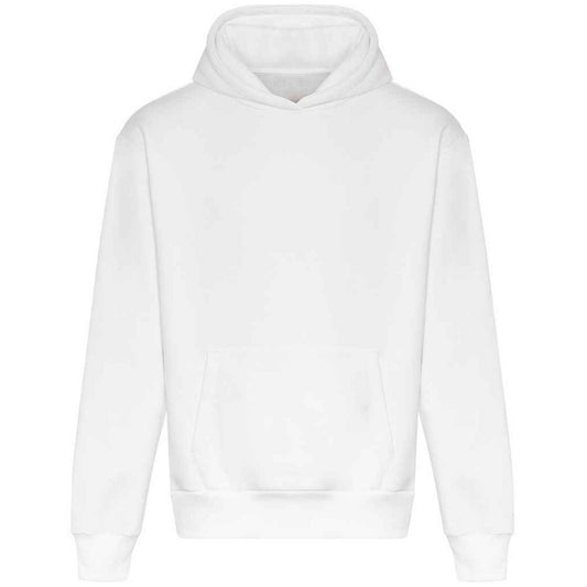 Arctic White - Front - Awdis Unisex Adult Signature Heavyweight Hoodie