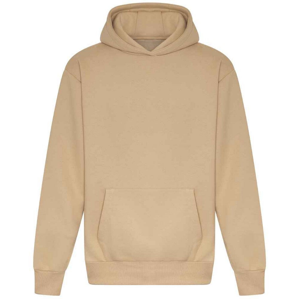 Desert Sand - Front - Awdis Unisex Adult Signature Heavyweight Hoodie
