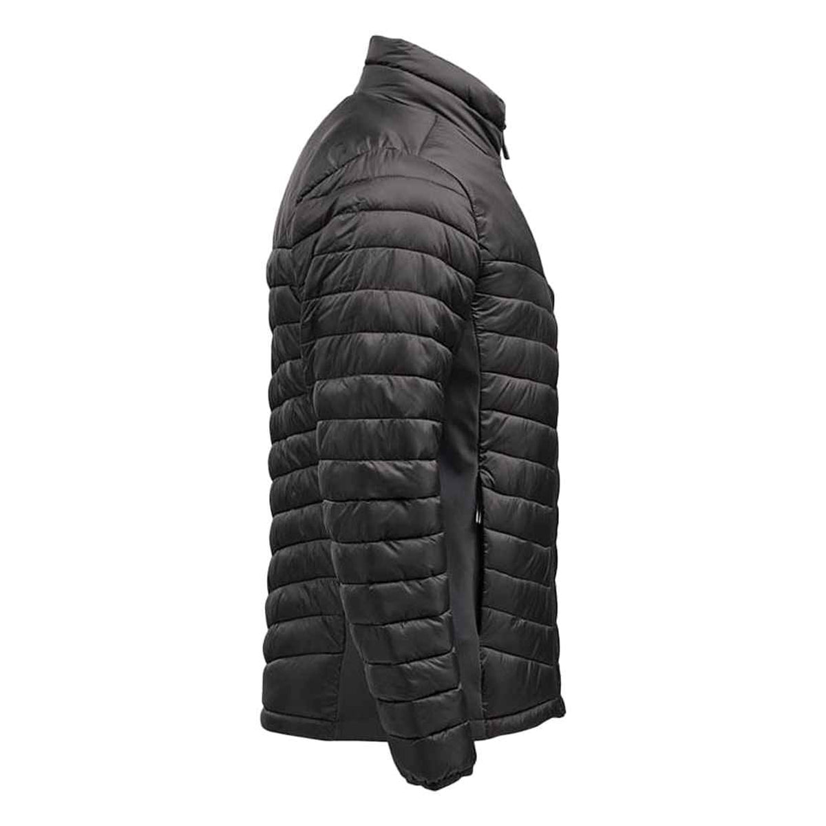 Black-Granite - Side - Stormtech Mens Montserrat Thermal Padded Jacket