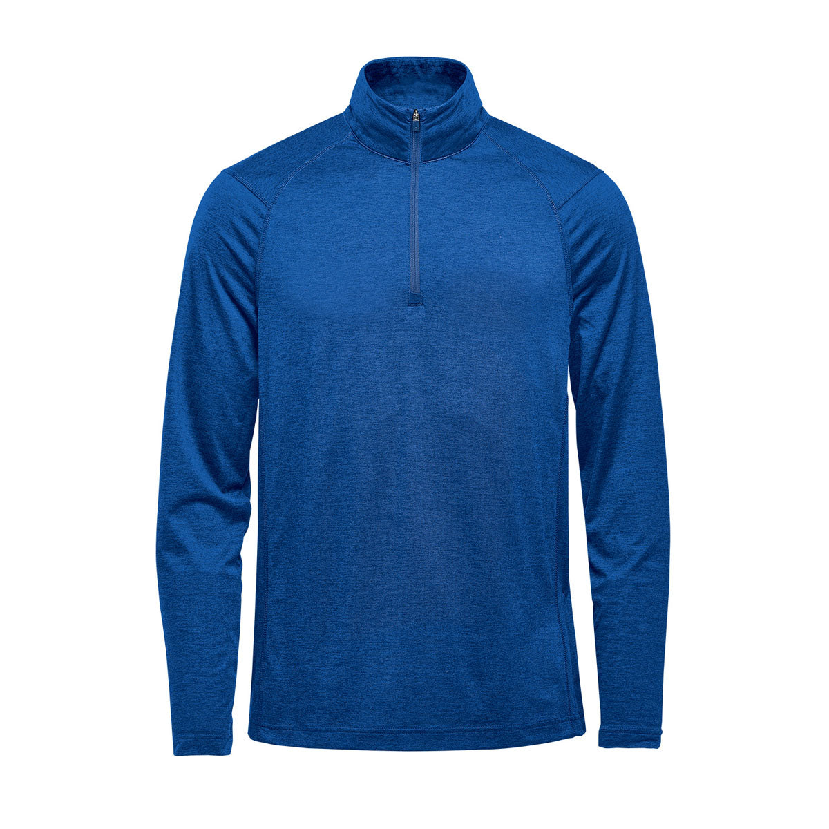 Classic Blue-Heather - Front - Stormtech Mens Milano Zipped Pullover