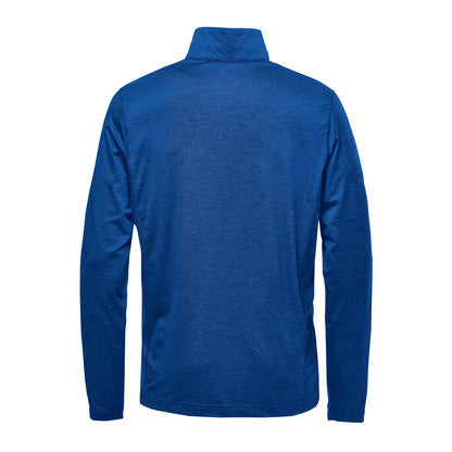 Classic Blue-Heather - Back - Stormtech Mens Milano Zipped Pullover