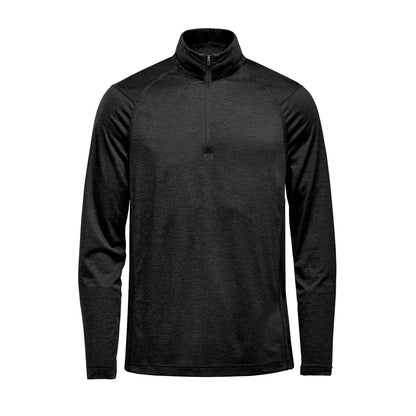 Black - Front - Stormtech Mens Milano Zipped Pullover