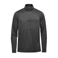 Charcoal-Heather - Front - Stormtech Mens Milano Zipped Pullover