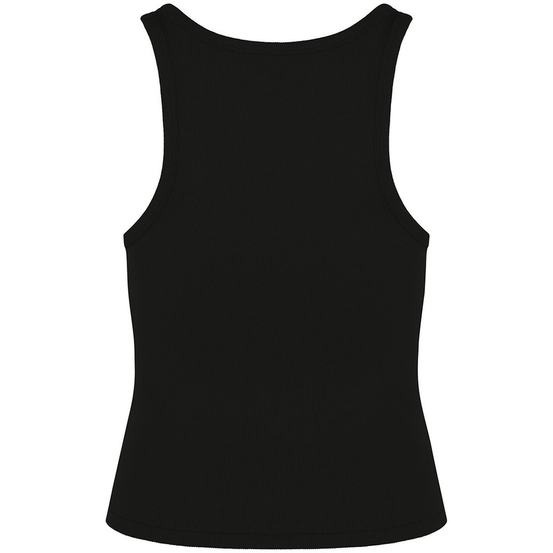 Black - Back - Native Spirit Womens-Ladies Ribbed Tank Top