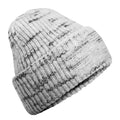 Cloudy Haze - Front - Beechfield Unisex Adult Patch Chunky Knit Beanie