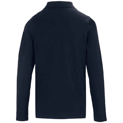 Night Blue - Back - NEOBLU Womens-Ladies Owen Pique Long-Sleeved Polo Shirt