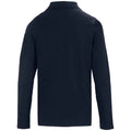 Night Blue - Back - NEOBLU Womens-Ladies Owen Pique Long-Sleeved Polo Shirt
