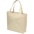 Natural - Back - Brand Lab Plain Oversized Tote Bag