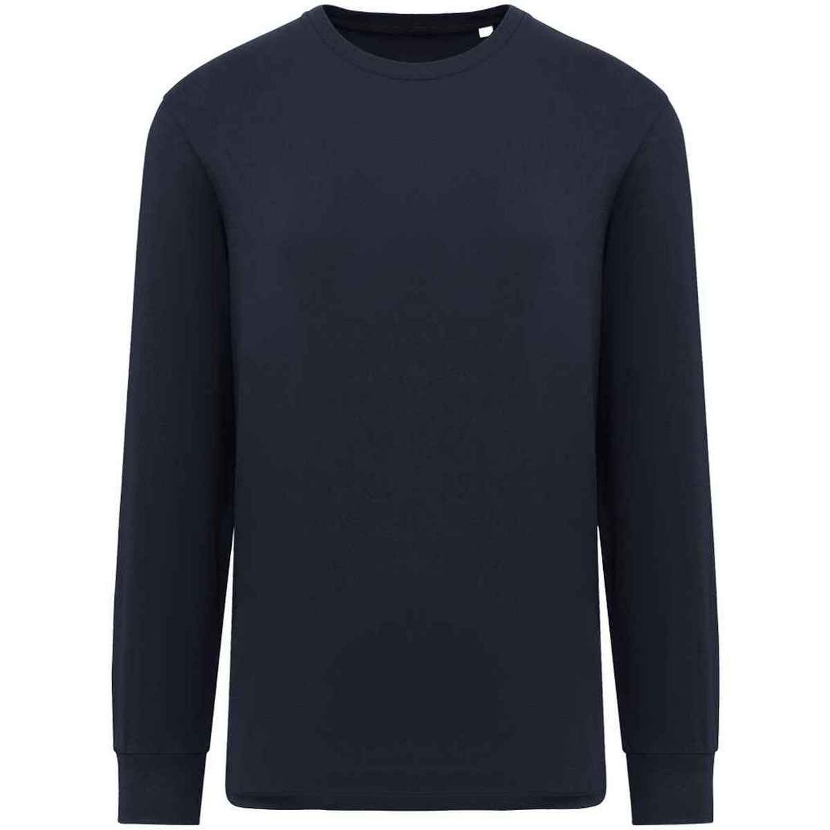 Navy - Front - Native Spirit Unisex Adult Long-Sleeved T-Shirt