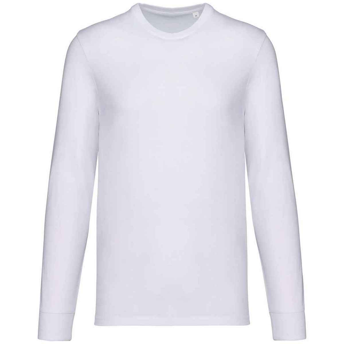 White - Front - Native Spirit Unisex Adult Long-Sleeved T-Shirt