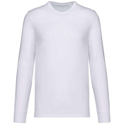 White - Front - Native Spirit Unisex Adult Long-Sleeved T-Shirt