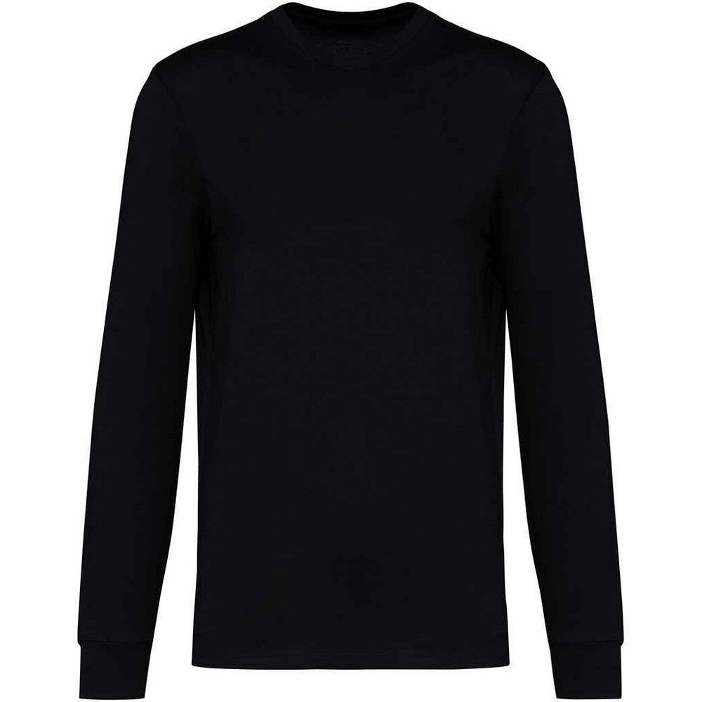 Black - Front - Native Spirit Unisex Adult Long-Sleeved T-Shirt