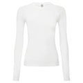 White - Front - Onna Womens-Ladies Unstoppable Fresh Underscrub Base Layer Top