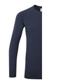Heather Navy - Back - Onna Mens Unstoppable Fresh Underscrub Base Layer Top