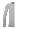 Heather Grey - Side - Onna Mens Unstoppable Fresh Underscrub Base Layer Top