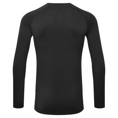 Black - Back - Onna Mens Unstoppable Fresh Underscrub Base Layer Top