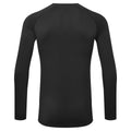 Black - Back - Onna Mens Unstoppable Fresh Underscrub Base Layer Top