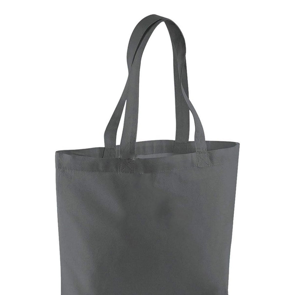 Mushroom - Back - Brand Lab Plain Organic Oversized Tote Bag
