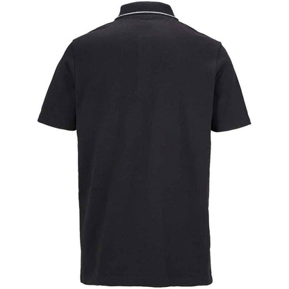Deep Black - Back - NEOBLU Mens Polo Shirt