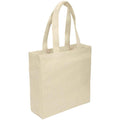 Natural - Front - Brand Lab Everyday Square Canvas Tote Bag