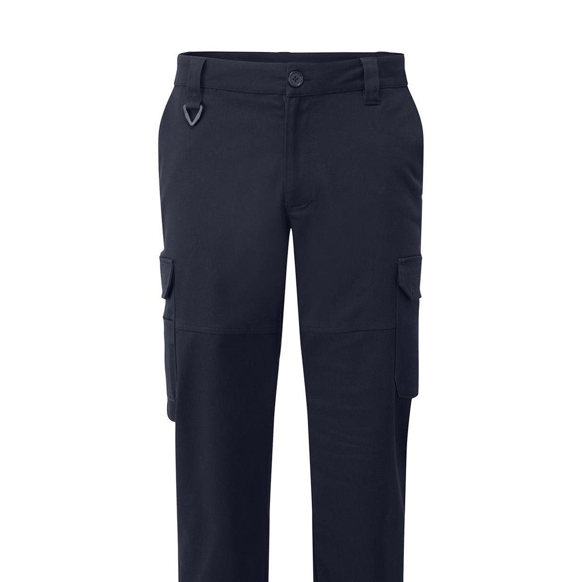 Navy - Back - Premier Unisex Adult Premier Stretchchecker Cargo Trousers