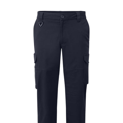 Navy - Back - Premier Unisex Adult Premier Stretchchecker Cargo Trousers