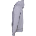 Heather Grey - Lifestyle - Awdis Unisex Adult Signature Heavyweight Full Zip Hoodie