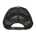 Ivory-Cherry-Khaki Brown - Back - Native Spirit 5 Panel Trucker Cap