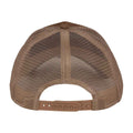 Dark Camel-Beige - Back - Native Spirit 5 Panel Trucker Cap
