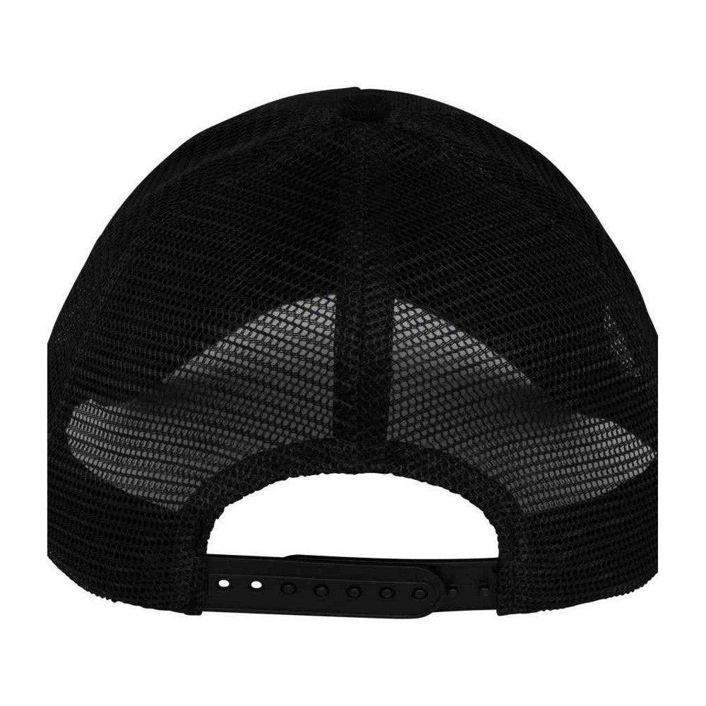 Black - Back - Native Spirit 5 Panel Trucker Cap