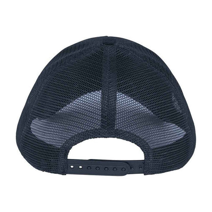 Navy - Back - Native Spirit 5 Panel Trucker Cap
