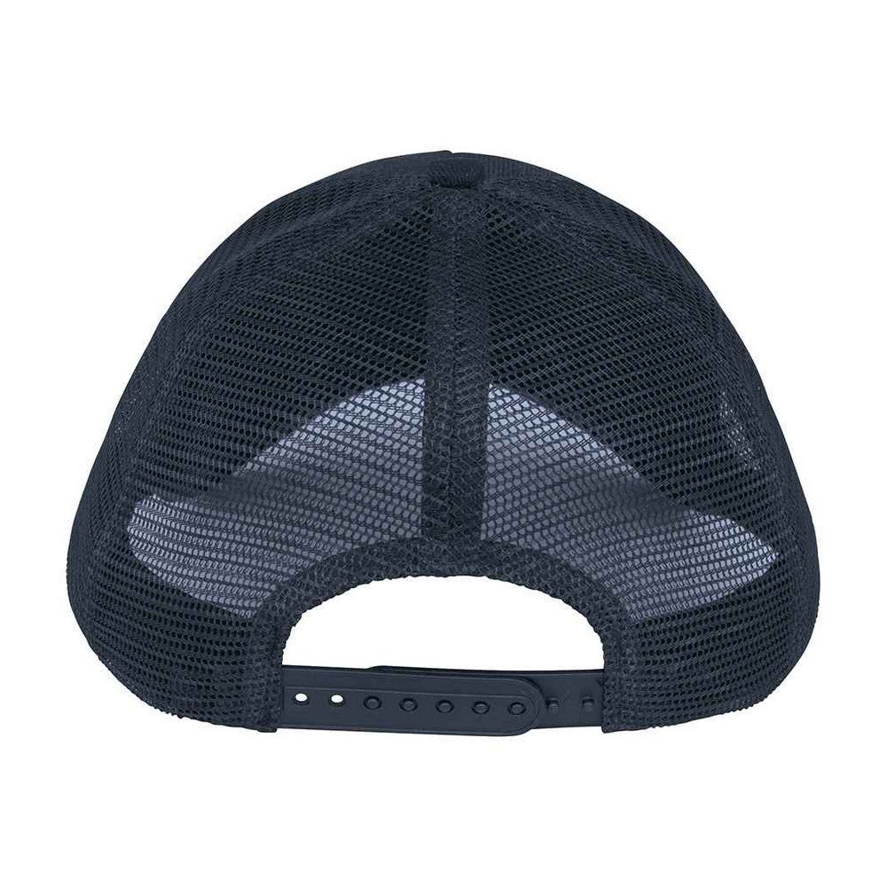 Navy - Back - Native Spirit 5 Panel Trucker Cap
