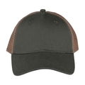 Organic Khaki - Front - Native Spirit 5 Panel Trucker Cap